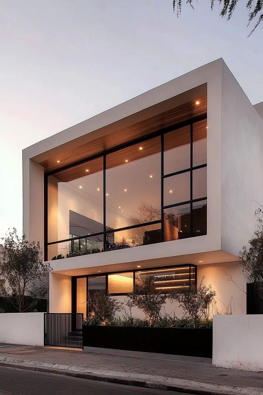 Luxury modern façade